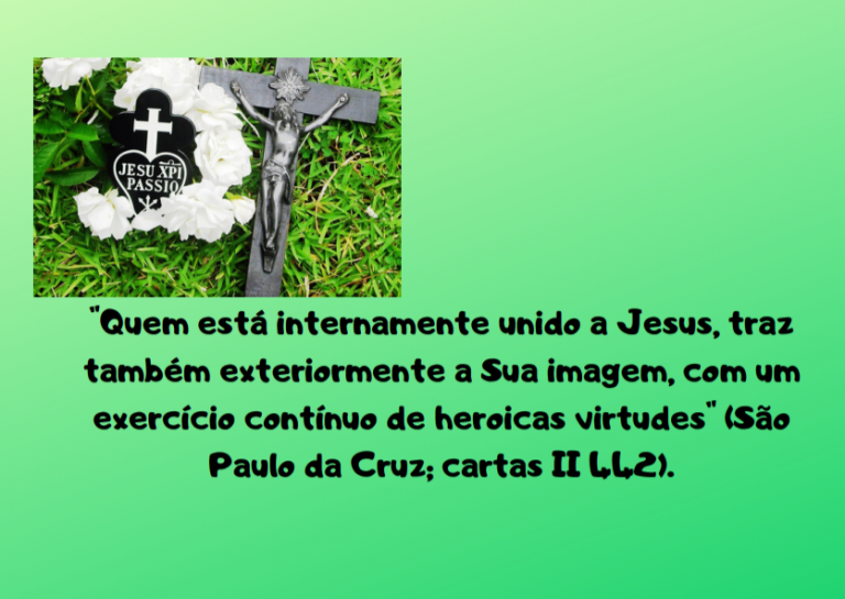 Frase de Santos Passionistas – São Paulo Da Cruz 11-02-20