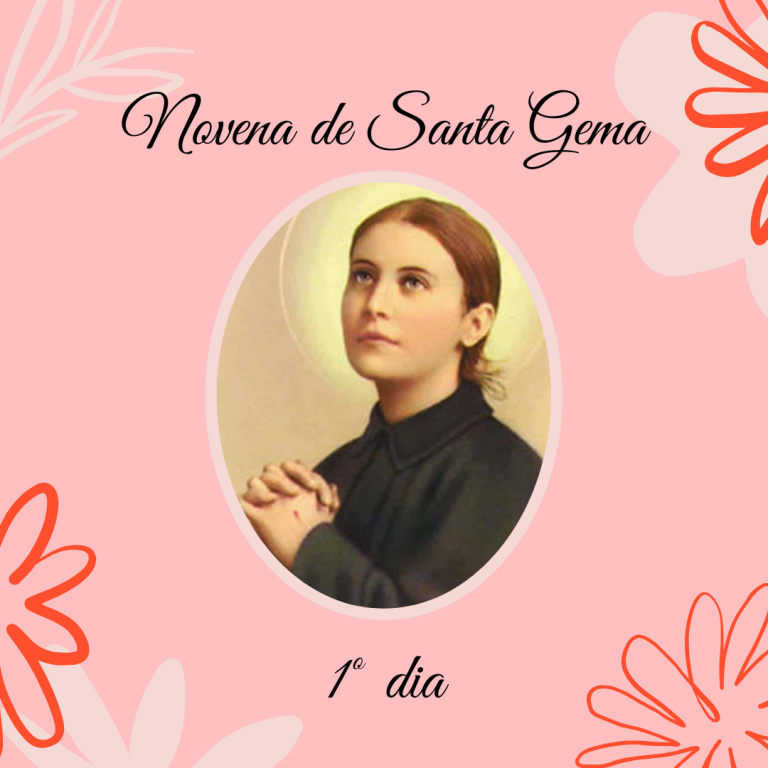 Novena de Santa Gema – 1º dia